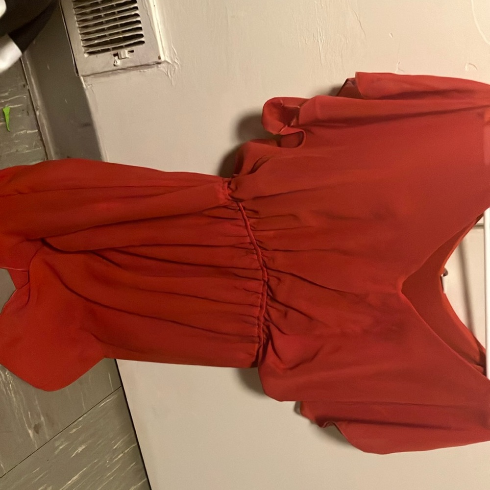 Red dress